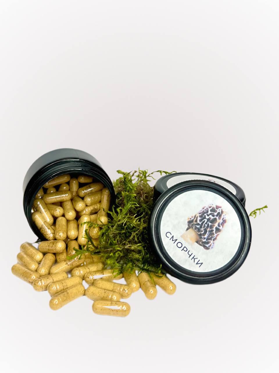 62600976.jpg Сморчок в капсулах по 0.5г - Зображення 1