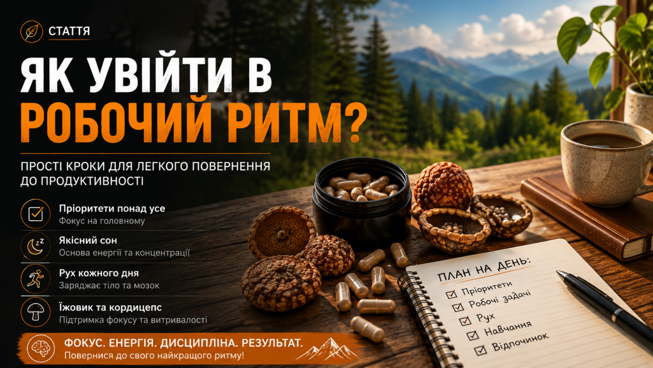 ритм житя та гриби